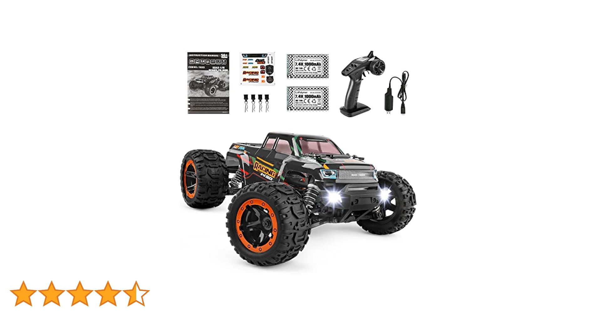 HPI Racing オフロードRCカー　サンワ　プロポ　付属品多数 Amazon.co.jp: HAIBOXING リモートコントロールカー 16889 1:16